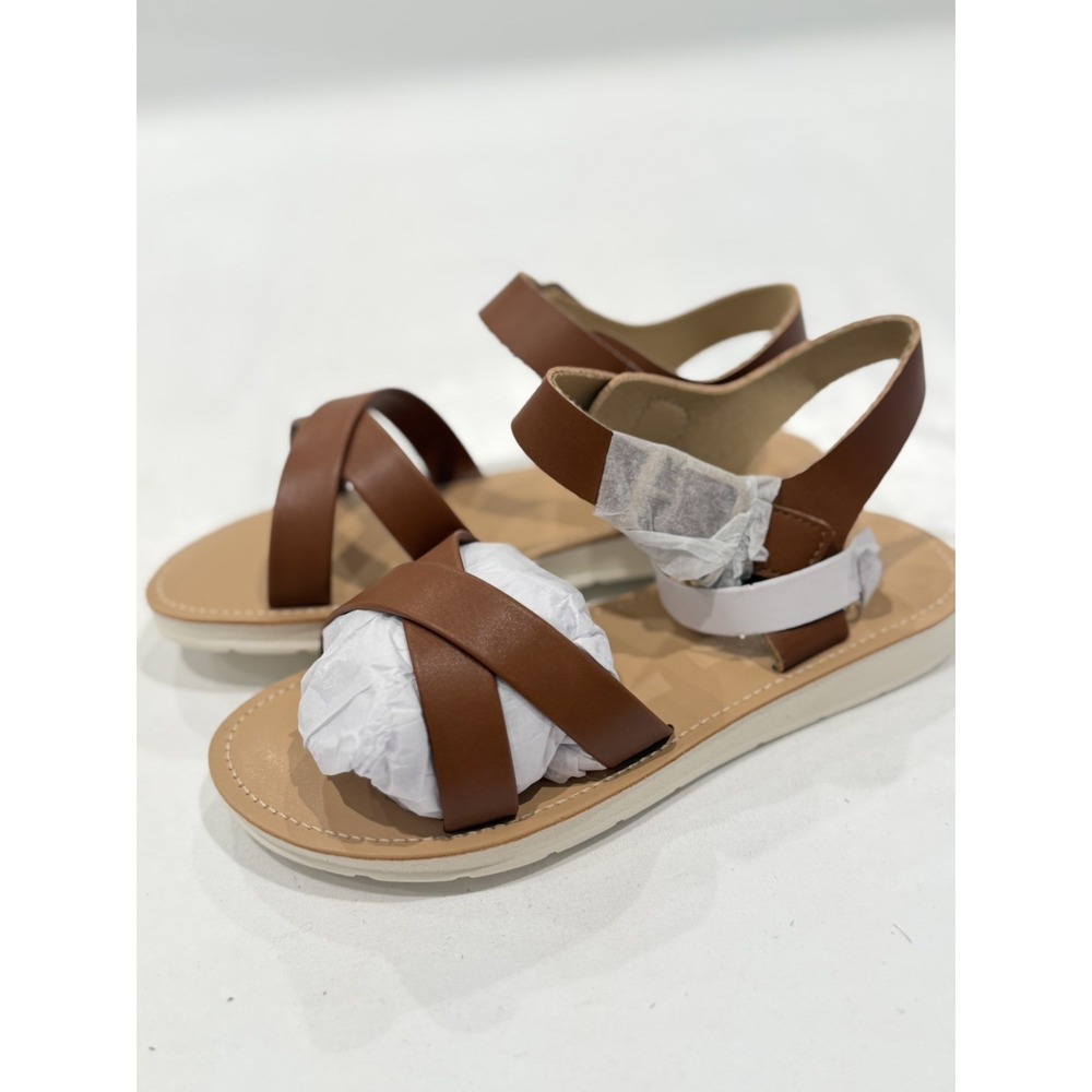 Sonoma Girls size 2Y youth Fenleyy Easy On Strappy sandals shoes preppy chic